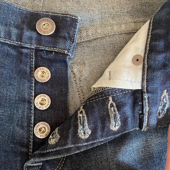 Men’s Current Elliot Heritage button up jeans NWT size 30W x 31L selvedge denim - Picture 3 of 13